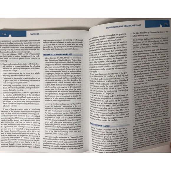 Understanding Teamwork In Health Care By Gordon Mosser & James W. Begun 2014 SC - Picture 15 of 16